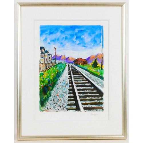 30 - After Bob Dylan (American, b. 1941): a group of four 'Train Tracks' limited edition signed giclee pr... 