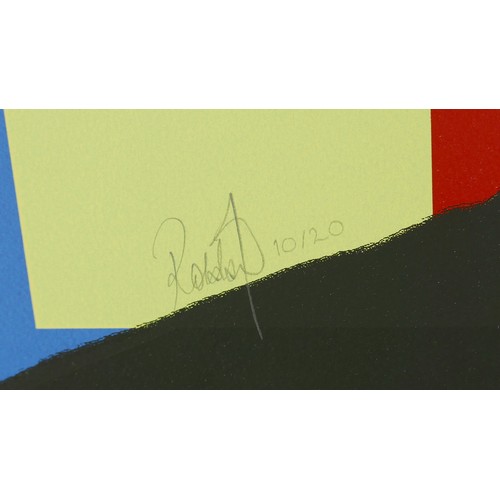 190 - Peter Gwyther and Robbie Williams, a set of four silkscreen prints on paper, 'Robbie I - IV', co-pub... 