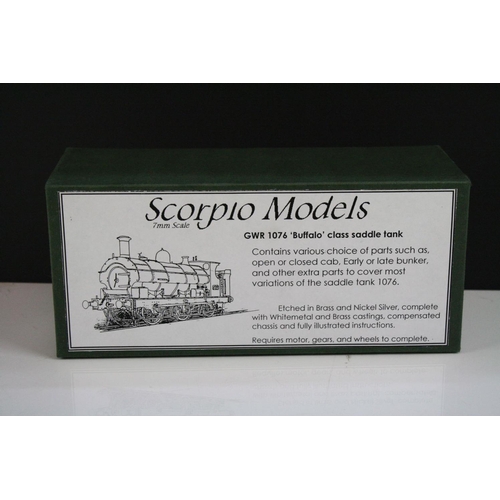 Boxed Scorpio Models 7mm O gauge GWR 1076 Buffalo Class Sadd... Barnebys