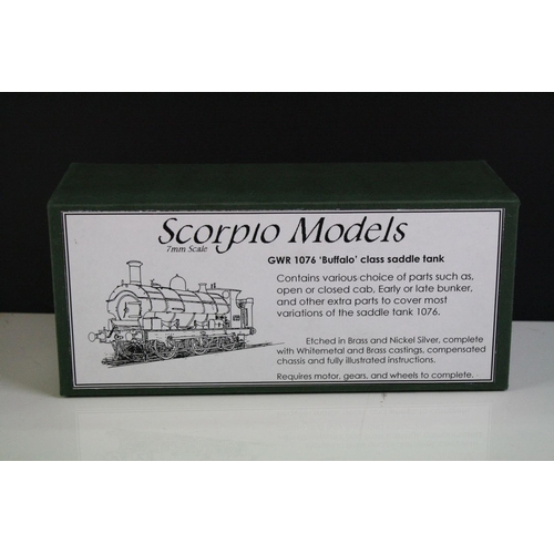 Boxed Scorpio Models 7mm O gauge GWR 