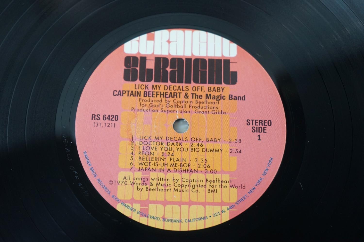 Vinyl - Captain Beefheart Lick My Decals Off Baby (Reprise Straight RS ...
