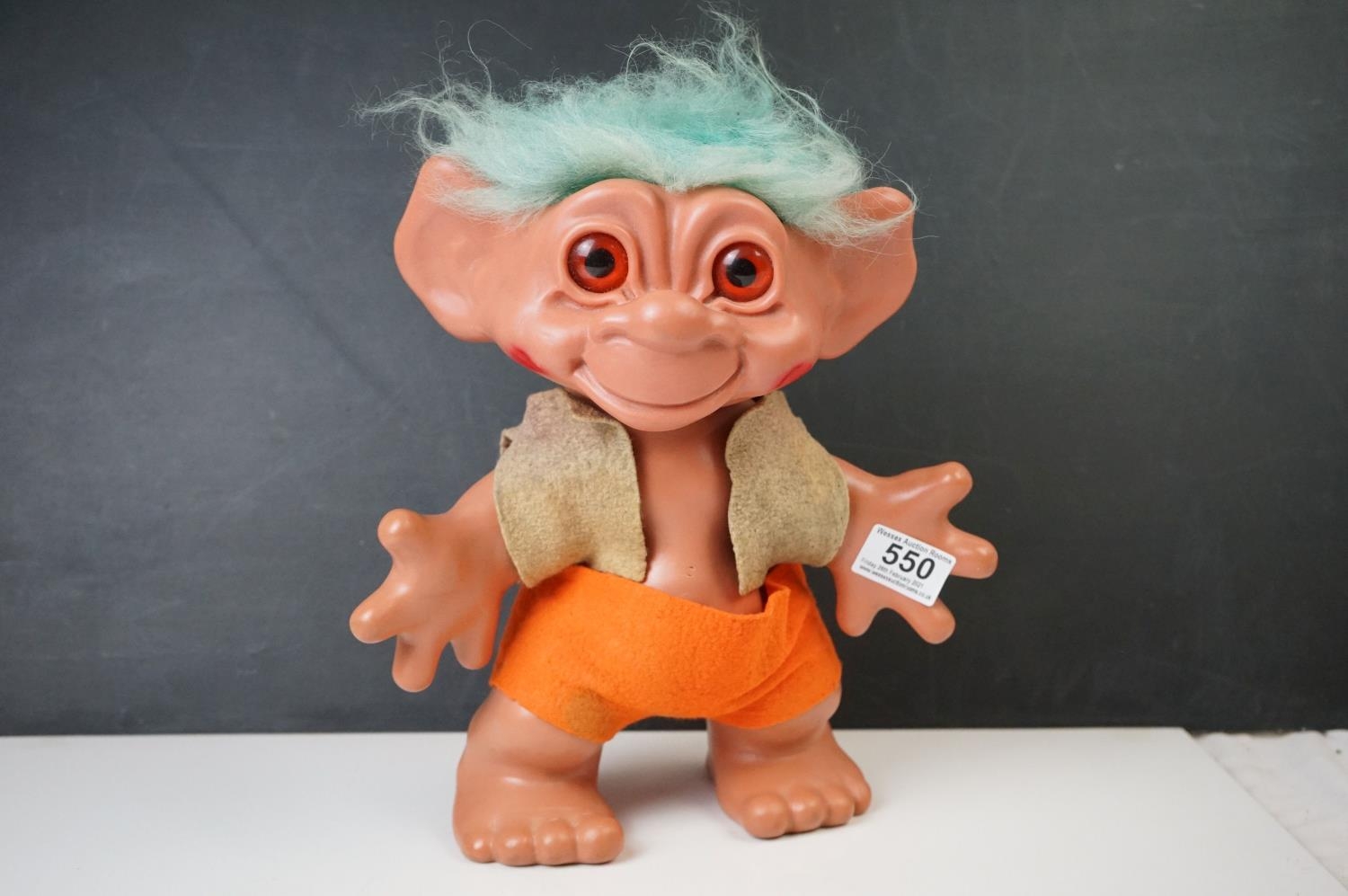 Original Troll figure marked DAM Things Establishment 1964, 30cm in ...