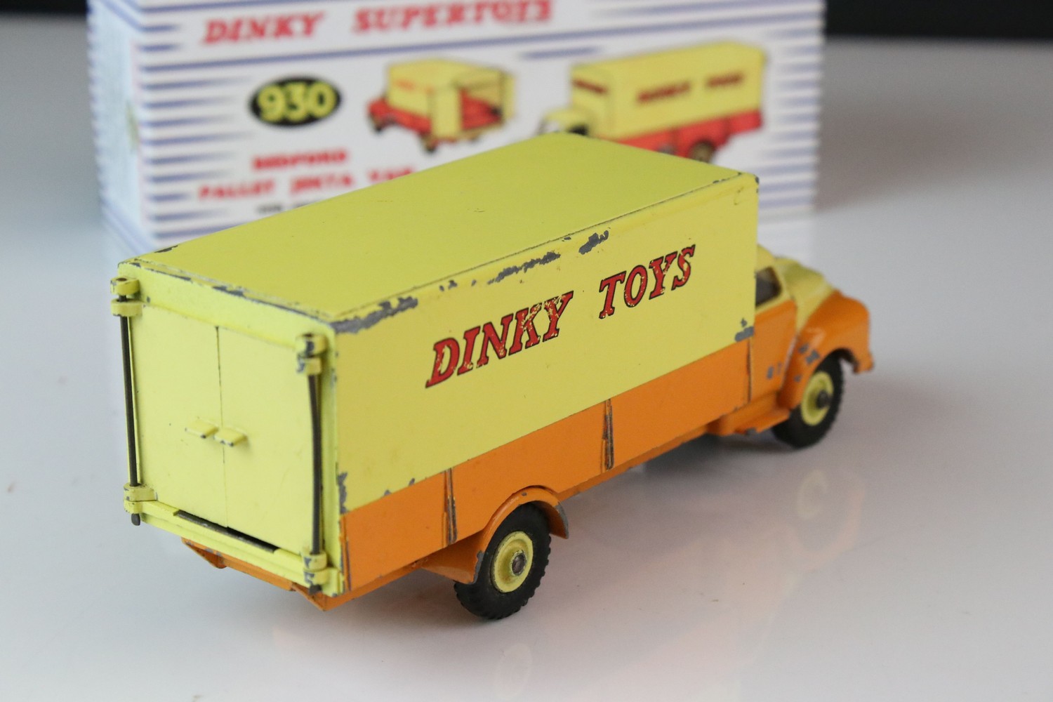 Dinky Supertoys 930 Bedford Pallet Jetka Van with Dinky Toys decals ...