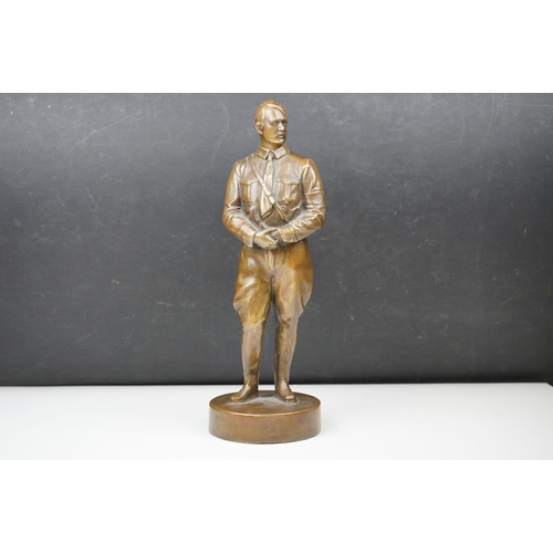 A Brass Statue Of World War Two German Chancellor Adolf Hitl... Barnebys