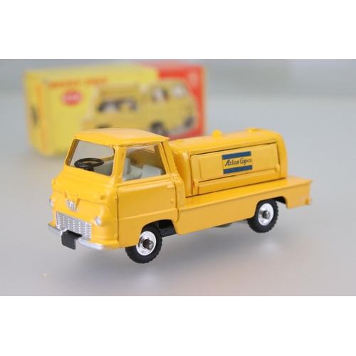 1092 - Two boxed Dinky diecast models to include 278 Vauxhall Ambulance (pen?) mark to bonnet and 436 Atlas... 