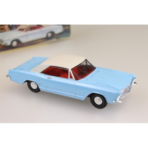 1032 - Two boxed Dinky diecast models to include 57/001 Buick Riviera in pale blue with white roof and 156 ... 