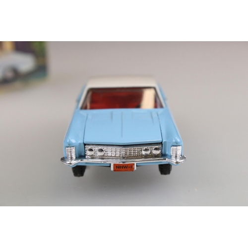 1032 - Two boxed Dinky diecast models to include 57/001 Buick Riviera in pale blue with white roof and 156 ... 