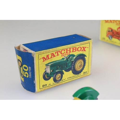 1052 - Six boxed Matchbox Series diecast models to include 61 Alvis Stalwart, 66 Greyhound Coach, 26 Cement... 