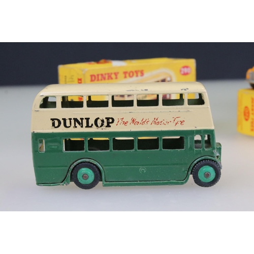 1419 - Four boxed Dinky Dublo diecast models to include 070 AEC Mercury Tanker Shell BP, 072 Bedford Articu... 
