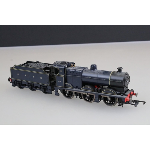 88 - Two Hornby OO gauge SDJR locomotives with tenders to include 4-4-0 & 0-6-0