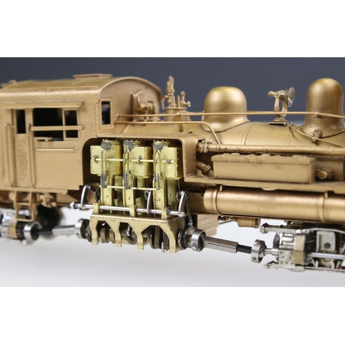 89 - Japanese bronze OO gauge locomotive contained within a Sunset Models Inc by Samhongsa box