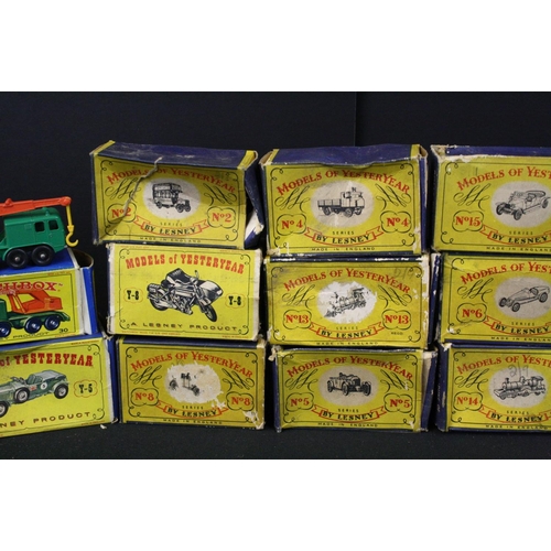 1130 - 21 Boxed Matchbox Models of Yesteryear plus 4 x boxed Corgi Classics diecast models, diecast vg, box... 