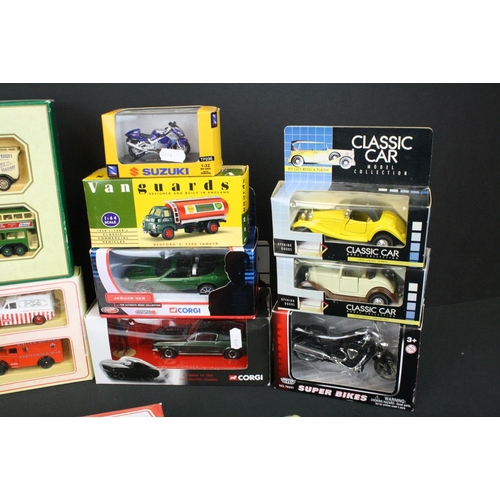 1174 - 20 Boxed diecast models to include Corgi CC05901 Bullitt 1968 Ford Mustang with Steve McQueen figure... 