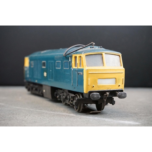 18 - Kit built O gauge D7096 BR Diesel locomotive, plastic & metal, unmarked, made in England, showing so... 