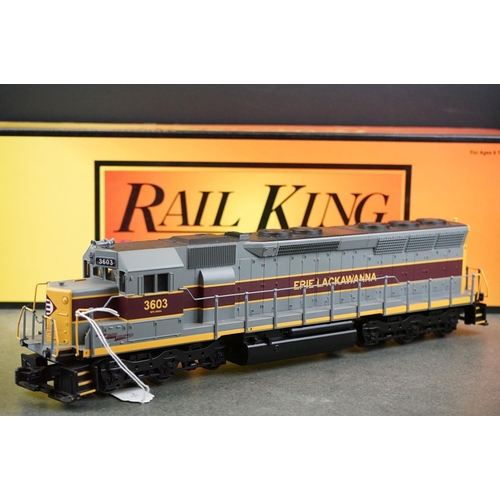 26 - Boxed Rail King By MTH Electric Trains O gauge 30-2362-3 SD-45 Diesel Electric Engine (Non Powered) ... 