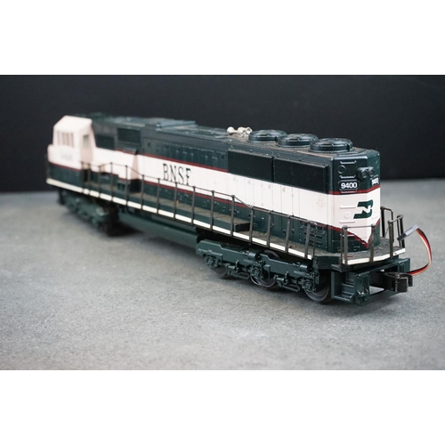 27 - Boxed MTH Electric Trains O gauge 20-2154-1 EMD SD-70 MAC Diesel BNSF Can no 9400 with Proto-Sound l... 