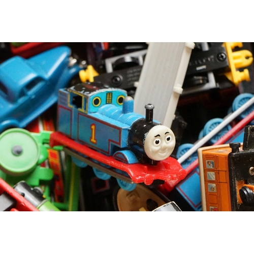 1222 - Quantity of play worn diecast & plastic models to include ERTL Thomas the Tank Engine (with some bac... 