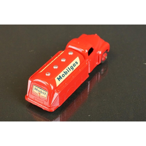 1377 - Two boxed Dinky diecast models to include 440 Mobilgas Tanker and a French 547 PL17 Panhard in pale ... 