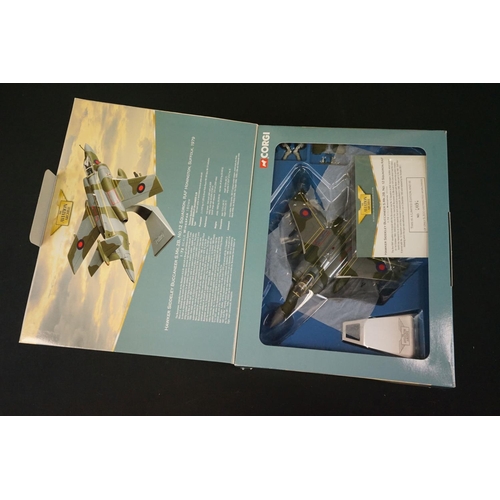 1208 - Six boxed Corgi The Aviation Archive diecast models to include 3 x 1/72 Jet Fighter Power (49803 Haw... 