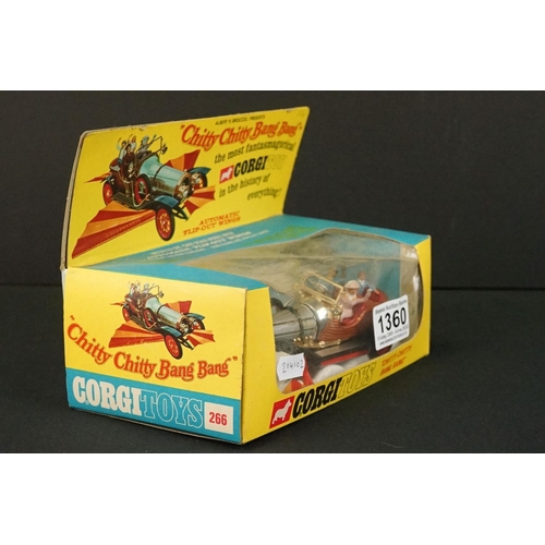 1360 - Boxed Corgi 266 Chitty Chitty Bang Bang diecast model complete with 4 x figures and accessories, vg ... 