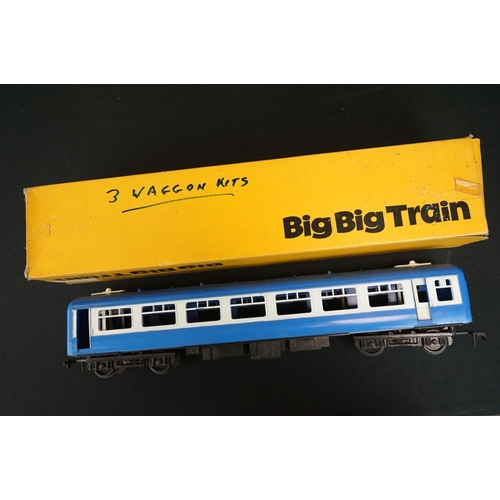 42 - Eight boxed The Big Big Train items of rolling stock featuring Passenger Coaches, boxes vary