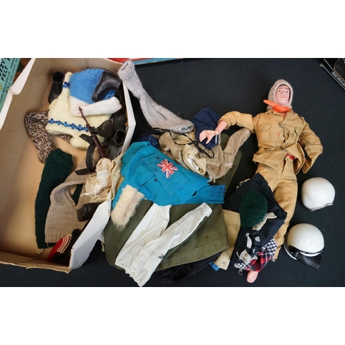 433 - Quantity of mixed toy to include original Palitoy Action Man figure (af) with accessories and clothi... 