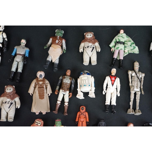 599 - Star Wars - 85 Original figures to include 2 x Han Solo, 2 x Luke Skywalker, 2 x Kithaba, Imperial D... 