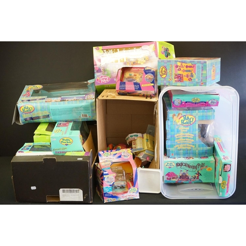 605 - Polly Pocket - Quantity of Polly Pocket sets to include 7 x boxed Bluebird playsets (Polly's Superma... 