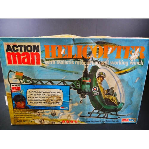 364 - Action Man - Four original Palitoy Action Man accessories & vehicles to include Machine Gun Emplacem... 