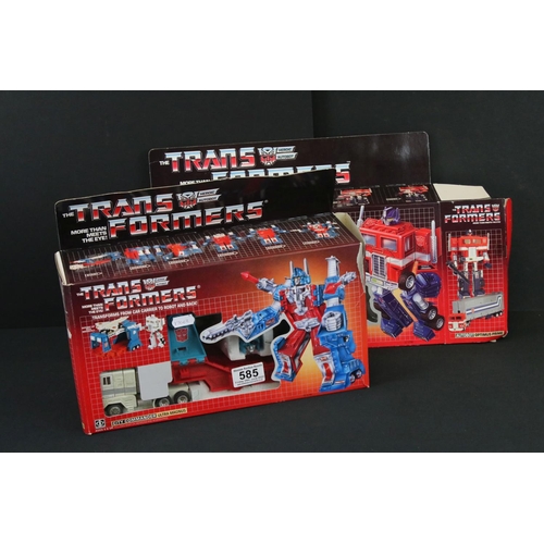 585 - Transformers - Original Boxed G1 Hasbro Takara Autobot Ultra Magnus figure, no instructions or paper... 
