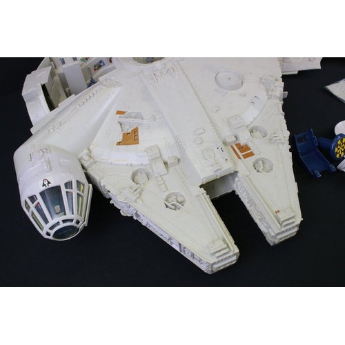 594 - Star Wars - Three original boxed Palitoy vehicle sets to include Millennium Falcon, Rebel Armoured S... 