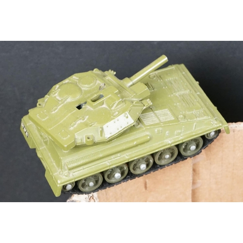 1317 - Around 75 play worn military models mainly from the 1960s to early 80s to include Dinky, Matchbox & ... 