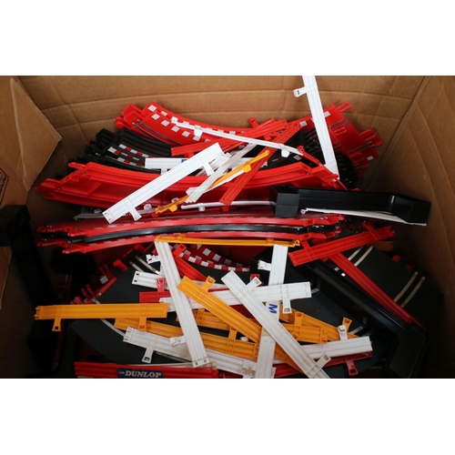 1306 - Quantity of Scalextric to include 1 x cased C3156 Ford RS 200 No.8 slot car, 3 x slot cars, track, 4... 