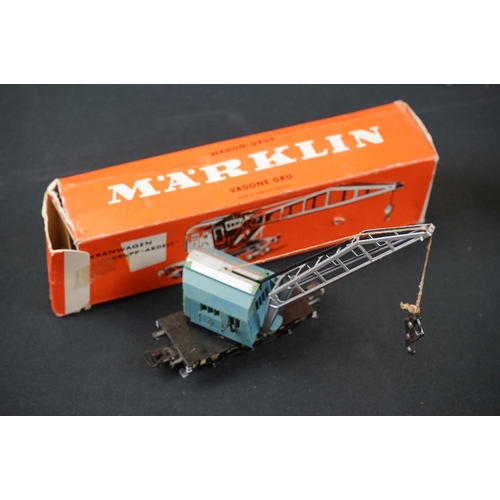 59 - 22 boxed Marklin HO gauge items of rolling stock to include 4023, 4903, 4026, 4608, 4900 etc, featur... 