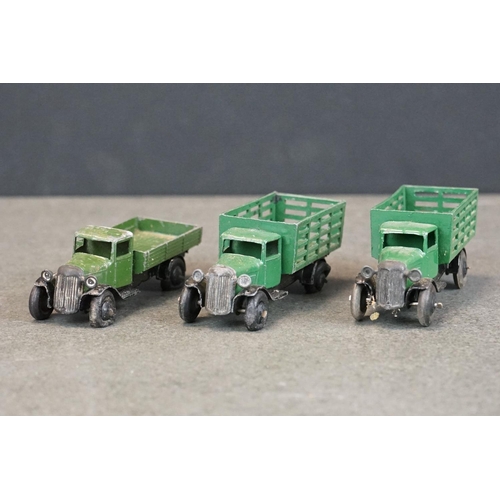 1444 - Around 20 play worn commercial diecast models from the 60s/70s to include Dinky, Corgi & Matchbox fe... 