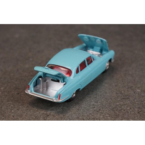 1467 - Boxed Corgi 238 Jaguar Mark X By Special Request diecast model in pale blue, red interior, a few pai... 
