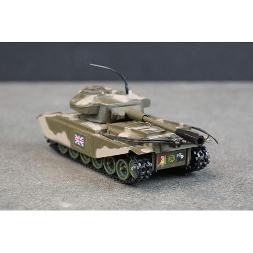 1481 - Two boxed Corgi military diecast models to include 908 AMX30D Recovery Tank (complete & excellent, b... 