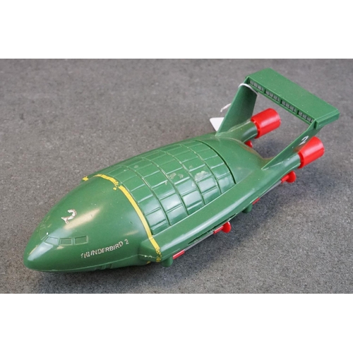 1485 - Boxed J Rosenthal Thunderbirds Thunderbird 2 plastic model, no original model within detachable part... 