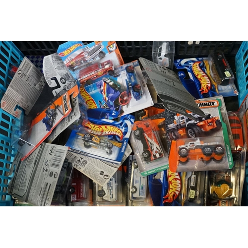 1249 - Around 45 boxed & carded diecast models to include Matchbox Models of Yesteryear, Mattel Hot Wheels,... 