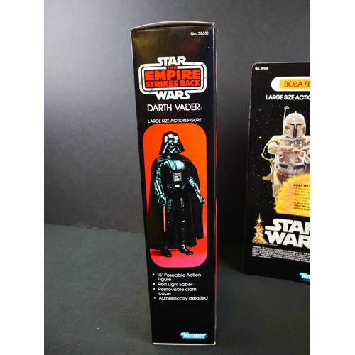 249 - Star Wars - Two original Kenner large size action figures to include Darth Vader and Boba Fett, both... 