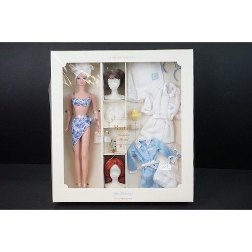 149 - Three boxed ltd edn Mattel Barbie Fashion Model Collection Gift Set dolls to include B1319 Spa Getaw... 