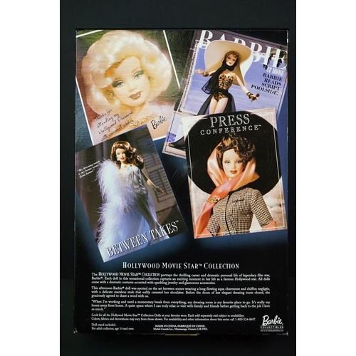 157 - Four boxed Mattel Barbie Collector Edition Hollywood Movie Star Collection dolls to include first to... 