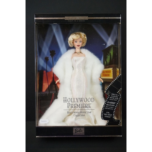 157 - Four boxed Mattel Barbie Collector Edition Hollywood Movie Star Collection dolls to include first to... 