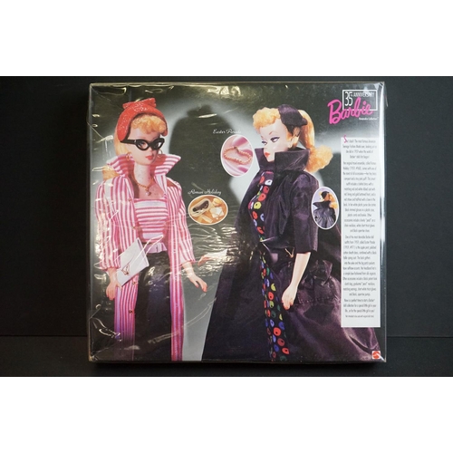 158 - Three boxed Mattel Barbie 35th Anniversary dolls to include 11782 Original 1959 Barbie Doll & Packag... 