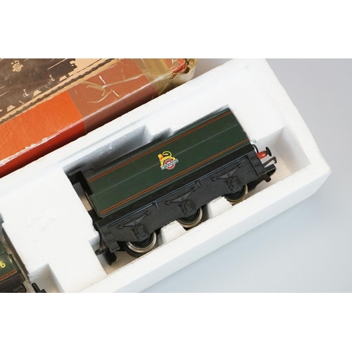 110 - Five boxed Hornby OO gauge locomotives to include R685 LMS 4-6-2 Coronation Class 7P, R376 LMS Class... 