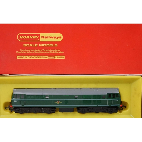 122 - Boxed Hornby OO gauge R357 BR AIA Diesel Electric Locomotive plus 9 x Triang & Hornby locomotives to... 