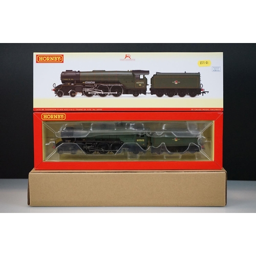 20 - Ex shop stock - Boxed Hornby OO gauge DCC Ready R3831 Late BR Thompson Class A2/2 4-6-2 Thane of Fif... 