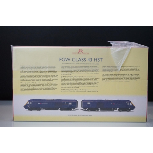 24 - Ex shop stock - Boxed Hornby OO gauge DCC Ready R3958 FGW Class 43 HST Train Pack plus 5 x Hornby OO... 