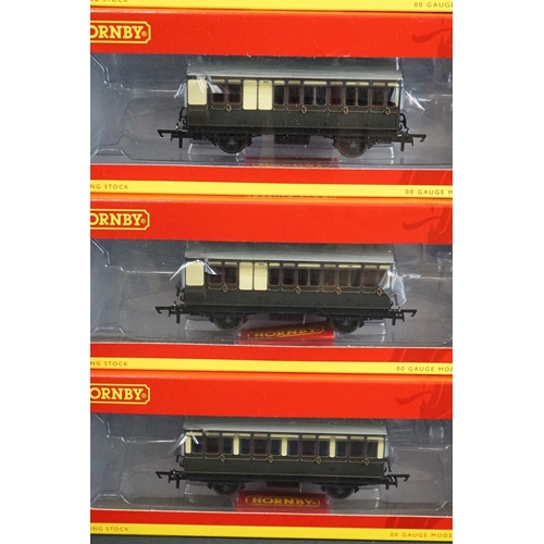 31 - Ex shop stock - 26 Boxed Hornby OO gauge items of GWR rolling stock to include 3 x R40068, 3 x R4006... 