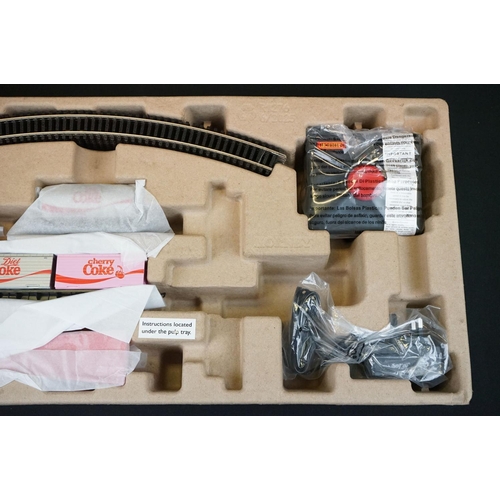 6 - Ex shop stock - Boxed Hornby OO gauge R1276 Summertime Coca Cola train set, complete & unused with o... 